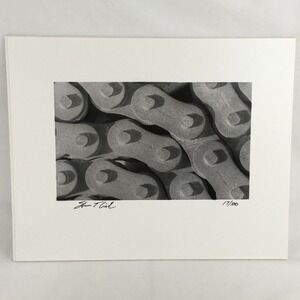 Black & White Photo Abstract Links Signed Numbered Traditional Art Photography